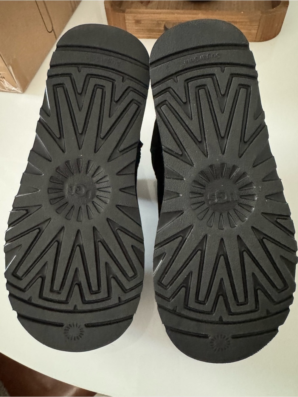 UGG Black Platform Mini Boot - Picture 4 of 7